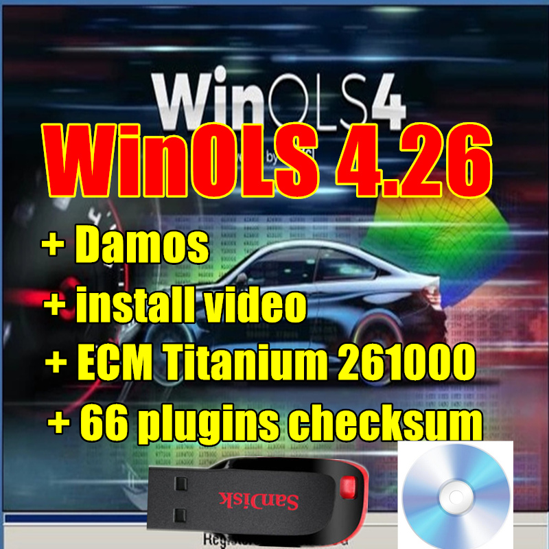 Auto Repair Shop Software - 2025 Горячая новинка: WinOLS 4.26 +