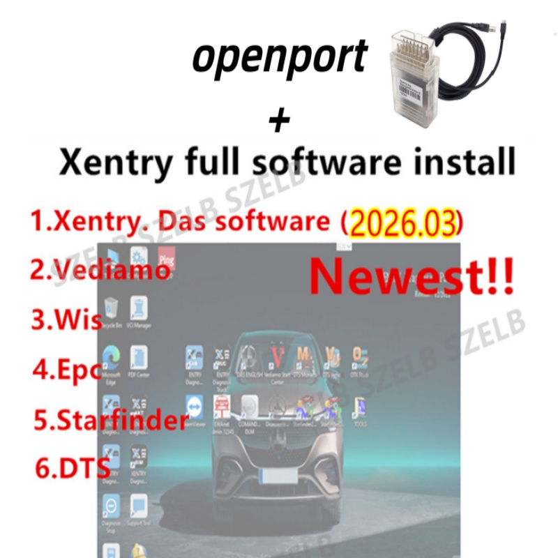 Auto Repair Shop Software - Полная версия программного обеспечения XENTRY 03.2026