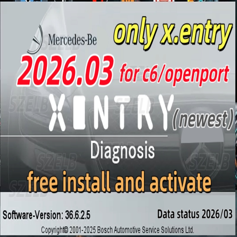 Auto Repair Shop Software - Новейшее диагностическое программное обеспечение Xentry 2026