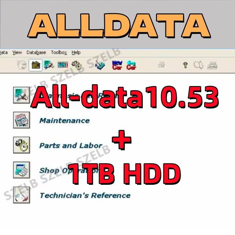 Auto Repair Shop Software - Новейшая версия Alldata 10.53 (оффлайн) обновлена